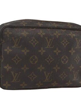 LOUIS VUITTON Monogram Trousse Toilette 23 Clutch Bag